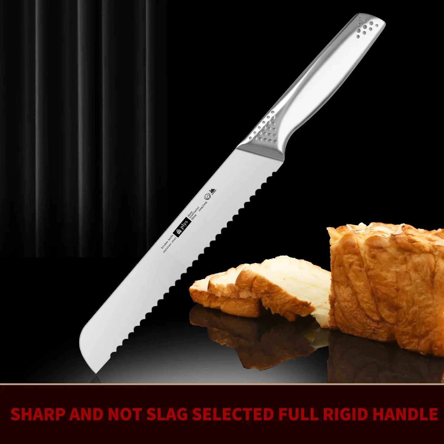 SteelEdge Serrated Bread Knife