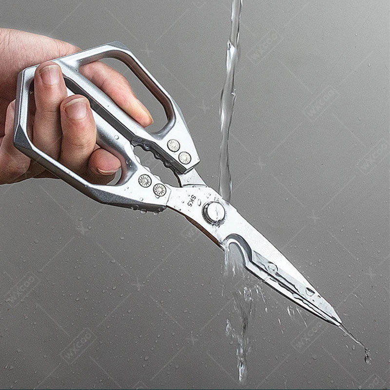 Heavy-Duty Kitchen Scissors – Professional Stainless Steel Food Cutter