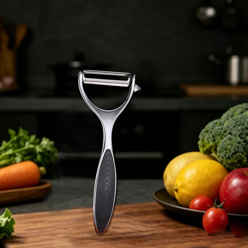 GripPeel Pro Stainless Steel Vegetable Peeler