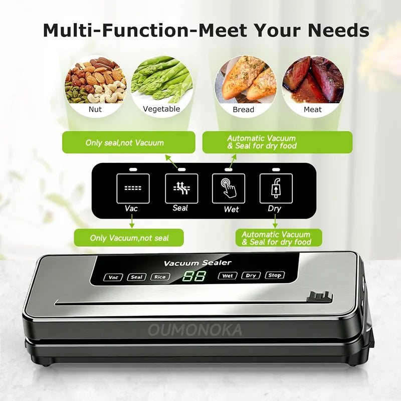 VacSeal Go – Portable Food Vacuum Sealer