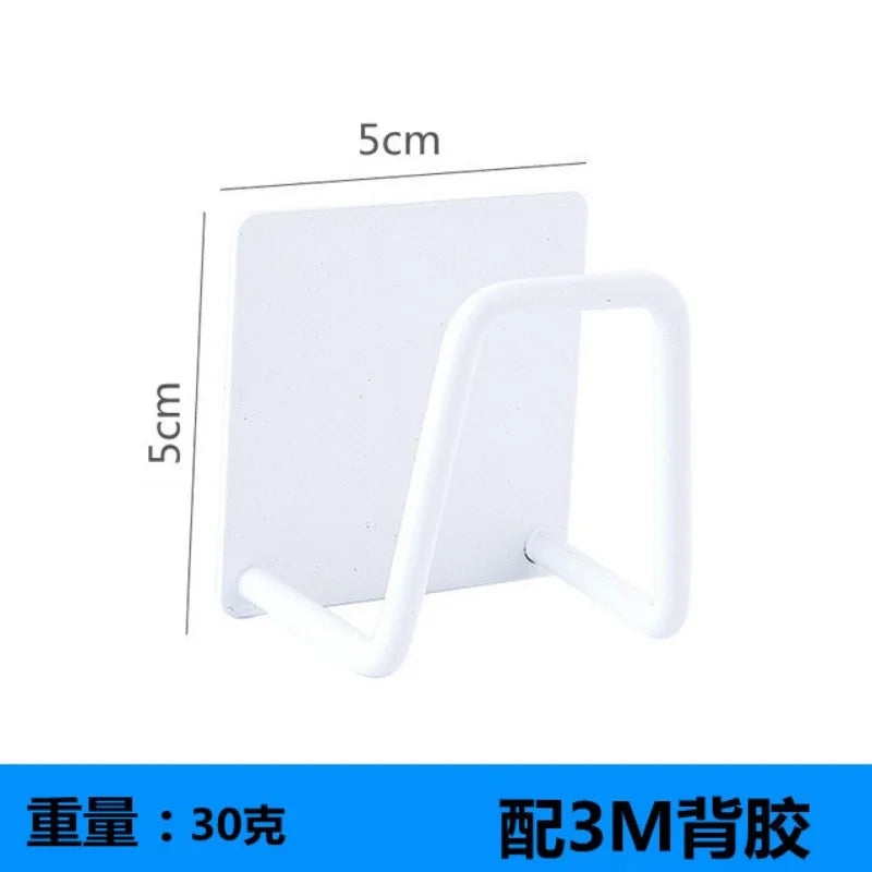 Multifunction Stainless Steel Kitchen Storage Rack – Sponge Drainer, Pot Lid & Cutting Board Holder