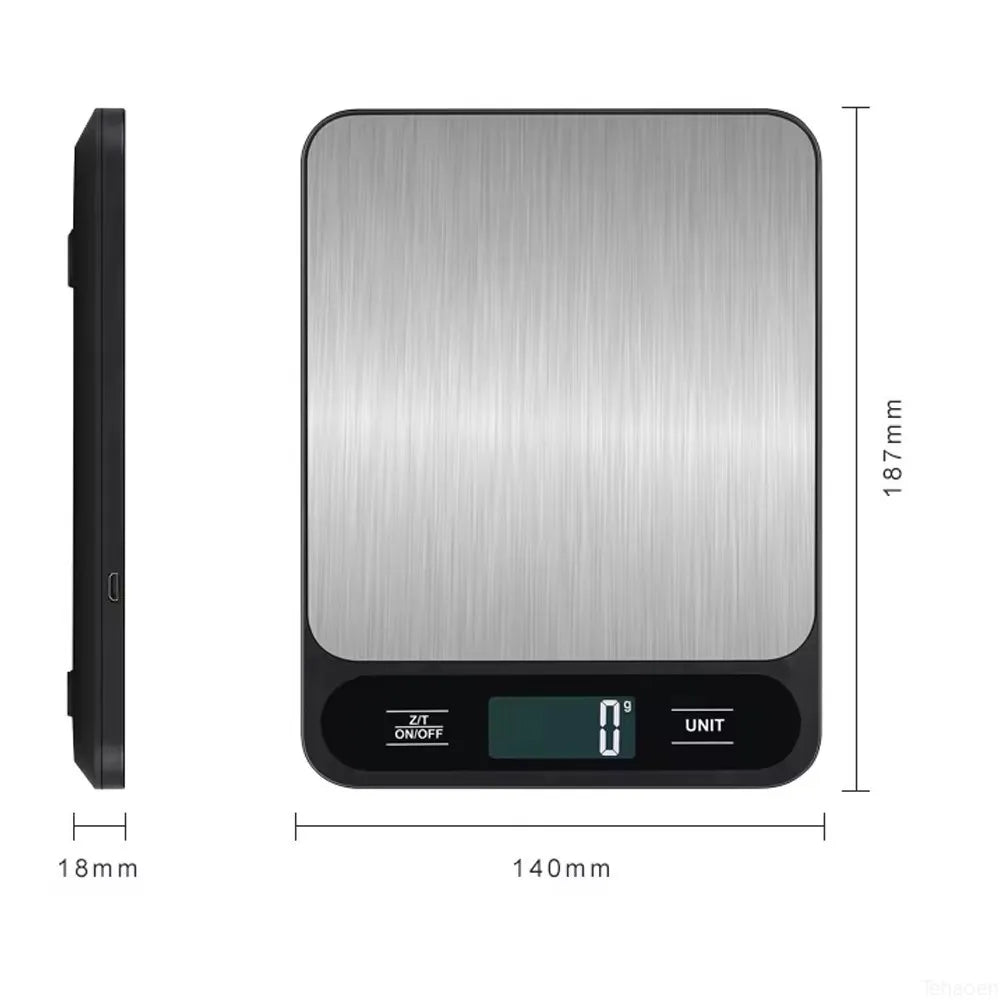 Digital Kitchen Scale – Smart Waterproof Electronic Food & Coffee Scale for Baking & Cooking