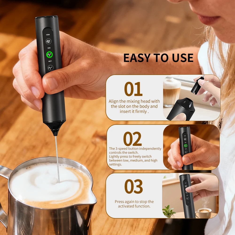 TriFoam 3-Speed Electric Milk Frother