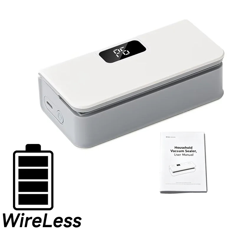 VacSeal Go – Portable Food Vacuum Sealer