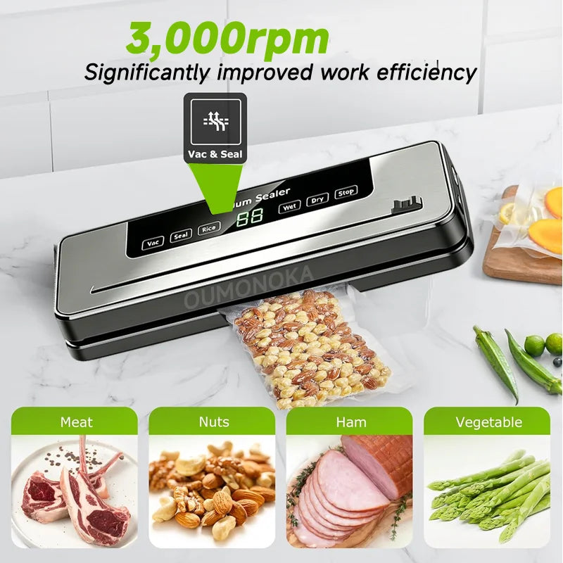 VacSeal Go – Portable Food Vacuum Sealer