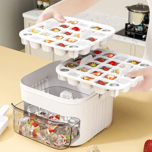 FreezePress 50-Cube Ice Maker Box