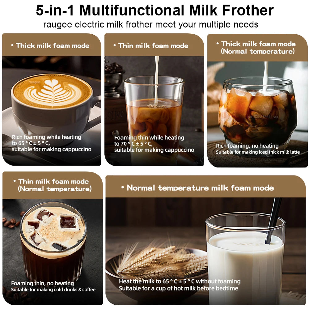 AeroFoam 5-in-1 Automatic Milk Frother