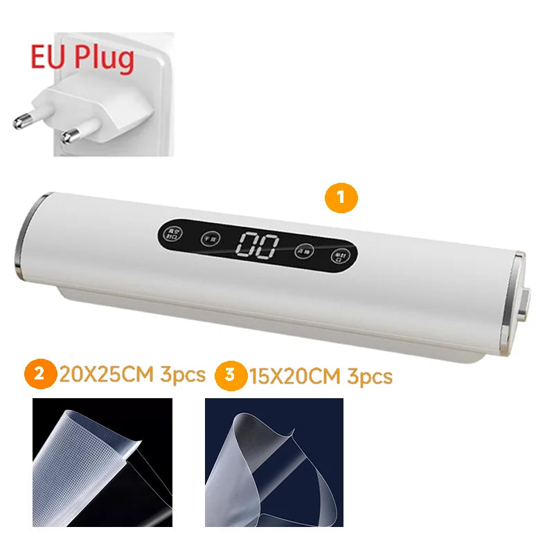 VacSeal Go – Portable Food Vacuum Sealer
