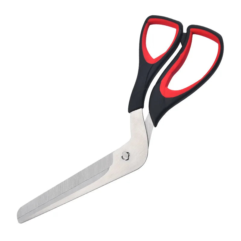 Pizza Scissors with Detachable Stainless Steel Blade – Ergonomic Non-Slip Handle Cutting Tool